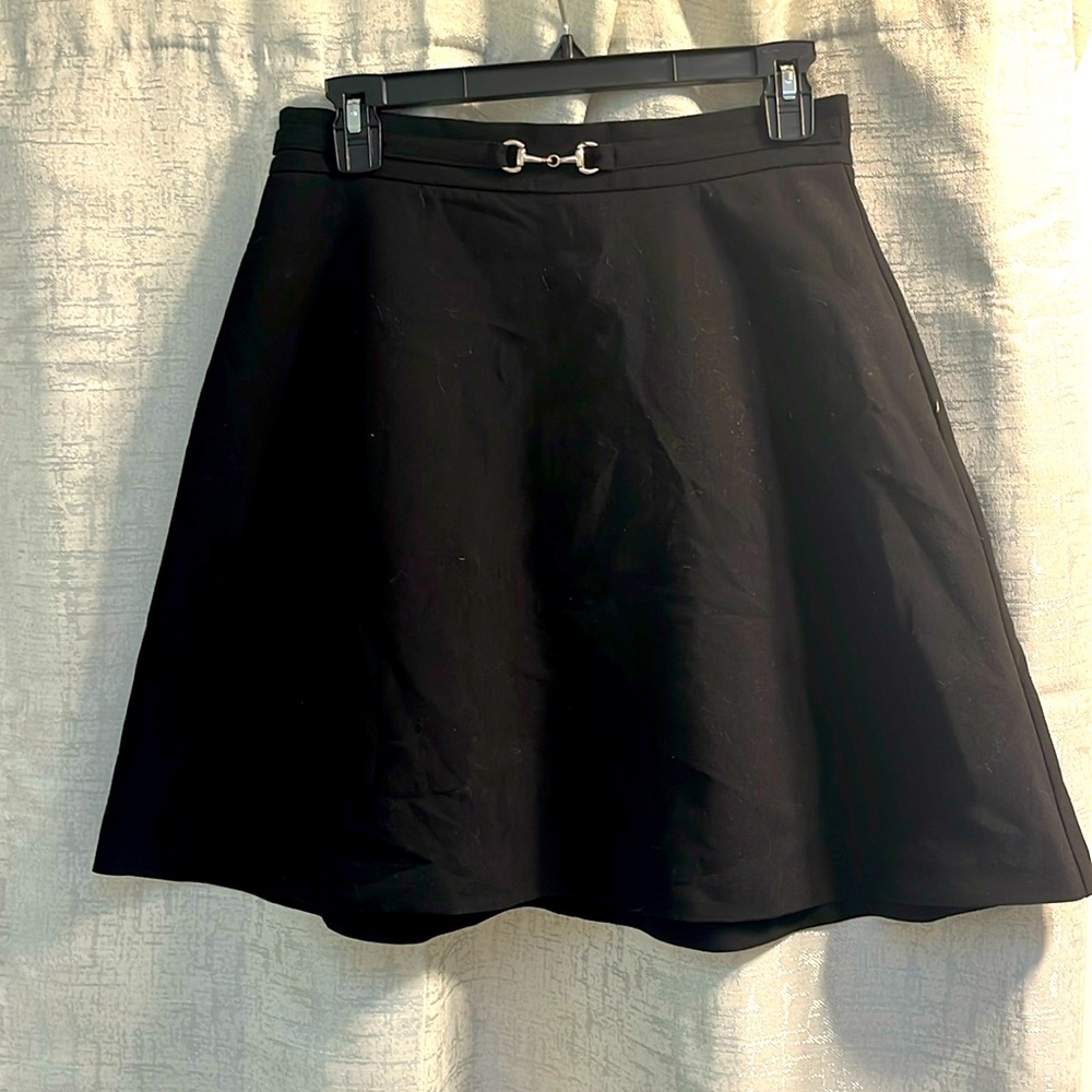 A-Line Work Skirt just above the knee length (for person 5”5)